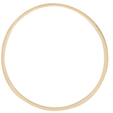 yotijar Kranzringe Dream Catcher Hoops, Bambusringe Makramee Handbuch DIY Craft für Dream Catcher Home Wedding Decor - 40cm