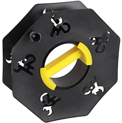 aqxreight Kabeltrommel, 25 M Leitungen Kabelräumige Rolle Drahtaufbewahrungsverlängerungsrolle Aufgeräumter Rahmen für Yacht Caravan RV