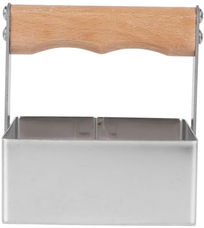 DOITOOL Taglierina Quadrata per Favi d'Ape in Acciaio Resistente Manico in Legno Strumento per Apicoltura Leggero e Robusto Accessorio Pratico per Tagliare e Modellare Sciroppo