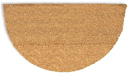 HERSIG - Felpudo Entrada Casa - Felpudos Fibra de Coco - Felpudos Originales - Felpudo Exterior - Antideslizante - Ideal para Piso, Decoracion de Entrada o Regalo de Inauguracion - Liso - 60x40cm