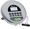 KLIM Nomad CD Player Bluetooth - Tragbarer CD-Player Discman mit langlebigem Akku - Inklusive Kopfhörer - CD-R, CD-RW, MP3 - Mit TF-Reader, Radio FM - Ideal für Autos - Portable CD Player Diskman