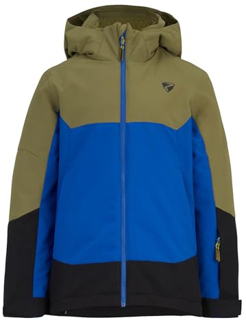 Ziener Giacca da sci unisex per bambini Agimo, calda, traspirante, impermeabile
