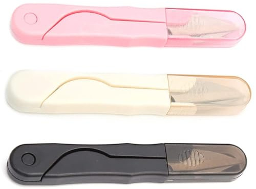3 Pcs Thread Cutter Sewing Scissors Clippers Mini Small Snips Trimming Nipper Trimming Scissors Clipper with Safety Cover for DIY Handmade