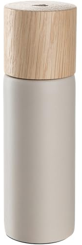 LEONARDO HOME Gewürzmühle ROMA 1 Stück • Pfefferstreuer mit Keramikmahlwerk • zeitloser Salzstreuer • hochwertige Mühlen für exotische Gewürze • stilvolle Keramikmühlen • Höhe 17,3 cm • beige • 025440