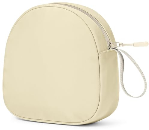 HOTUT Kopfhörer Taschen Over Ear, Soft Reise Kopfhörertasche mit Innenfach, Ultra-dünne Kopfhörer Hülle Case kompatibel JBL Tune 510 BT/Sony WH-CH520 /720 BT/770 NC, Sicher und Tragbar (Beige)