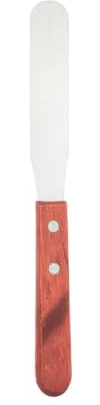 Spatola per Cera Professionale con Manico in Legno | Lama in Acciaio Inox 22 cm per Cera Calda o Fredda, Centro Estetico e Uso Domestico