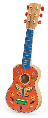 Guitare Enfant 6 Cordes métalliques Petit modèle - Djeco