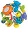 Playgro Motorikschleifen-Ball - Babyrasselball - Rasselball - Kinderrasselball - Rasselball - Motorik - Babyspielzeug - Babymotorik - farbig