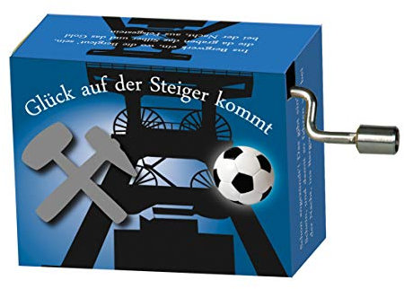 Fridolin Spieluhr/Music Box Steigerlied, blau