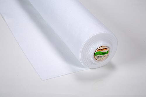 Volume fleece 272 thermolam, compact, sewable, made of synthetic fibres with good heat or cold insulation properties. 0,90 m x 25 m White