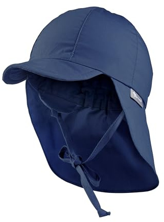 Sterntaler unisex - barn barn mössa Schirmmütze Mit Nackenschutz Mit Bindebänder Und Einsteckbaren Ohrenklappen