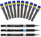 ANTHYTA 3 Stück Druckbleistift mit 10 Box Bleimine Bleistifte Minenbleistift 0,7 HB Druckminenbleistift Automatik Minenstift Set Fallbleistift Pencil Nachfüllungen für Kunstskizzen Schreiben