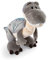 NICI Kuscheltier Dino Tony-Rex 25 cm – Stofftier aus weichem Plüsch, niedliches Plüschtier zum Kuscheln und Spielen, für Kinder & Erwachsene, 48810, tolle Geschenkidee, grau