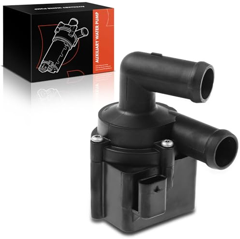 Frankberg Auxiliary Water Pump 3-Pin 12V Replace# 5N0965561 | Compatible with VW Passat CC Alltrack, Transporter V VI, Tiguan, Sharan, Touran, Scirocco, Audi A1 A3, Skoda Superb