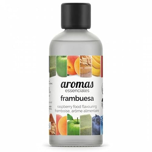 Koncentrerad hallon livsmedelsarom 100 ml - För bakning, drycker och desserter - Essenciales