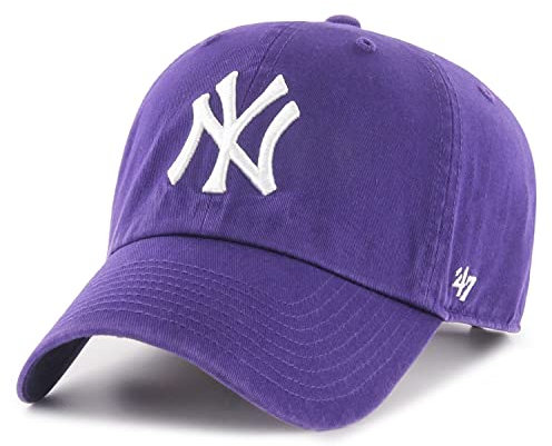 47 New York Yankees MLB Clean Up Viola Berretto Regolabile