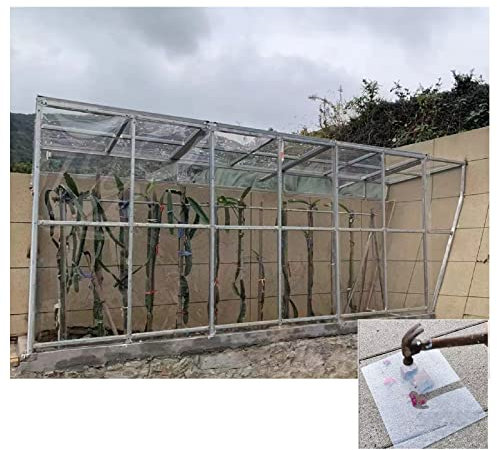 PHLEPS Foglio di plastica acrilica trasparente, foglio di plastica in policarbonato, pannello di illuminazione diurna esterna, copertura di ricambio in vetro, pannello di resistenza in policarbonato