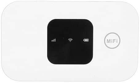 Point D'accès WiFi Mobile, Routeur WiFi Portable 3G 4G LTE 2100 MAh, clé WiFi de Poche Haute Vitesse 150 Mbps avec Emplacement pour Carte SIM, Partage jusqu'à 10 Utilisateurs