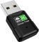 USB WLAN Stick, RENGOGA AC600Mbit/s USB WLAN Adapter DualBand (433Mbps 5GHz/150Mbps 2,4GHz) mit Eingebautem Treiber, WiFi Adapter Kompatibel mit PC/Desktop/Laptop Windows XP/7/8/10/11