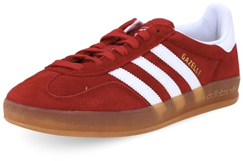 Adidas Gazelle Indoor JI2063 Rosso Bianco Rosso Bianco/39 1/3