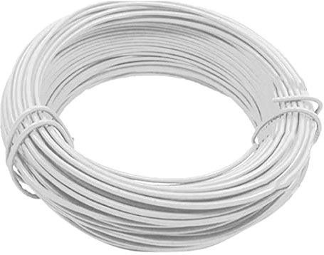 SHITOOMFE Planta Giro Alambre de jardín Alambre de Alambre de Planta Corbata de plástico Bobina Cubierta Suave para la Oficina en el hogar fijación de Plantas de Bricolaje Correa de Soporte de Maceta