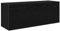 vidaXL Bad-Wandschrank Schwarz 80x25x30 cm Holzwerkstoff, Bad-Hängeschrank, Hängeschrank Badezimmer, Wand-Badschrank, Hängeschrank Bad