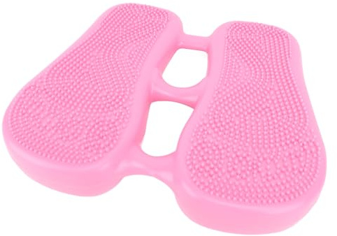 Tabla de Equilibrio de Masaje de Pies Multiusos con Paso a Paso de Aire para Ejercicio de Músculos de las Piernas Solución de Fitness Versátil Inflable Multiusos (PINK)