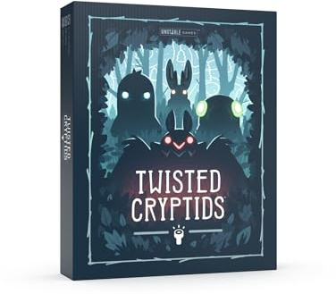 Unstable Games Twisted Cryptids Board Game - Strategy Card Game for Adults and Kids - Family Board Games for 2-4 Players, Ages 12 and Up - from the Creators of Unstable Unicorns and Here to Slay