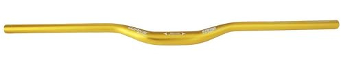 Trkimal φ31,8 mm gata MTB mountainbike cykel extra lång 720 mm styre 30 mm riser bar för downhill cykling löpning off-road MTB, BMX (guld)