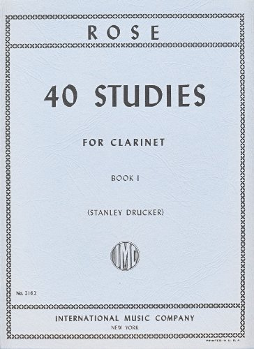 Cyrille Rose - 40 Studi Vol. 1 (Drucker) - Klarinet