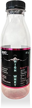 HIGH WHEY 40 G CAJA 24 UNIDADES (FRESA)