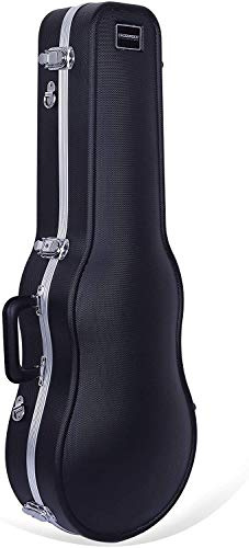 Crossrock ABS 16”–16.5” Viola Case | Backpack Style, Black – Molded Hard Shell, Plush Interior, Dual Bow Holders (CRA860VL165BK)