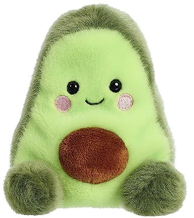 Aurora® Adorable Palm Pals™ Airy Avocado™ Stuffed Animal - Fun Collectible Plush for Kids and Adult Collectors - Perfect for Decorating Rooms and Birthday Gifts - Green 4.5 Inches