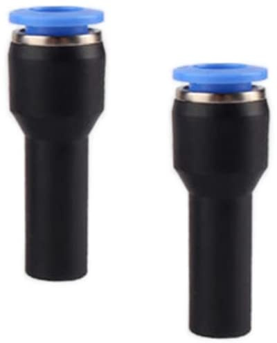 Raccords à emboîter de réduction pneumatique vers raccord de tuyau IQS, lot de 2, 10mm vers 6mm / 10-6mm raccord à emboîter vers tuyau