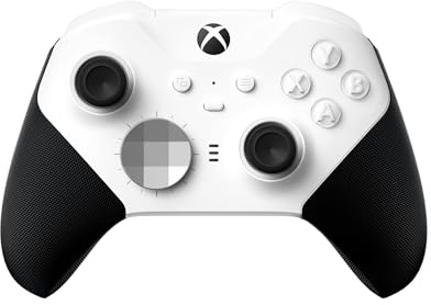Xbox Elite Series 2 Core Wireless Gaming Controller – White Series X|S, One, Windows PC, Android, and iOS