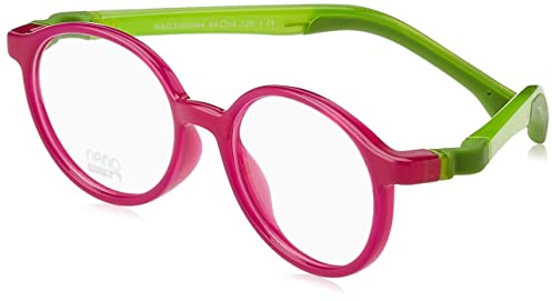 NANO OPTICAL GAFAS FLICKER 3.0 FRAMBUESA CRISTAL/VERDE, PARA 6-8 AÑOS, TALLA 46