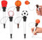 DIUDIU CAT Lustiges Kugelschreiber-Set für Sportfans, Fußball, Baseball, Basketball, Boxen, ideal für Geburtstagsfeiern, Auszeichnungen und Partygeschenke.