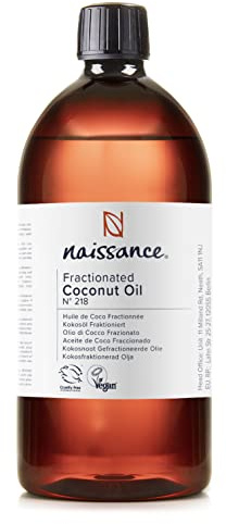 Naissance Kokosöl Fraktioniert (Nr. 218) - 870ml - Rein, Natürliches, Flüssig, Nährend & Pflegend für Haare, körper, Gesicht, Haut, Nägel, alle Hauttypen - Vegan