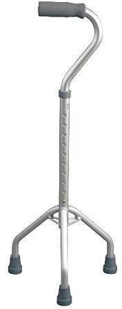 Tripode in alluminio anodizzato con manico aperto, regolabile in altezza – Impugnatura anatomica – Serie Brio – cod.art. RP720