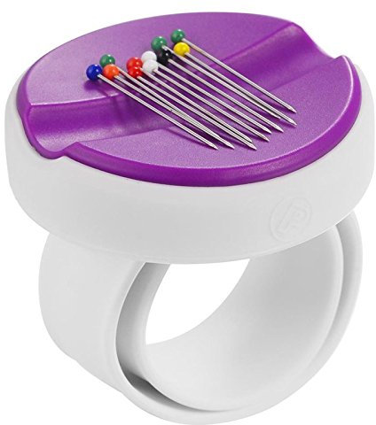 BabySnap Magnetnadelkissen Armband lila Armnadelkissen