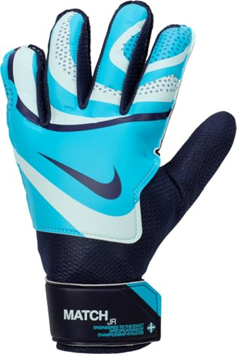 Nike Match Jr Ho23 Guanti da portiere per bambini Blue Fury/Glacier Blue/Black XXS