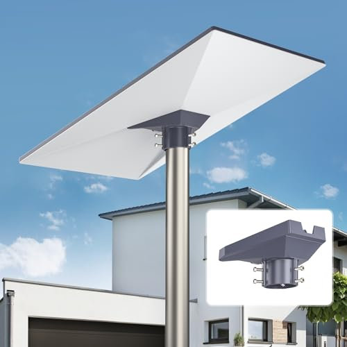 Adattatore per Tubo Starlink Gen 3, Kit di Montaggio in Alluminio Resistente - Compatibile con Piatto Standard e Cavalletto V3 - Facile Installazione e Supporto