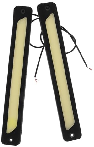 HAPINARY 2piezas Luz Led Para Coche Tira De Luces De Circulación Diurna Luces Led Coche