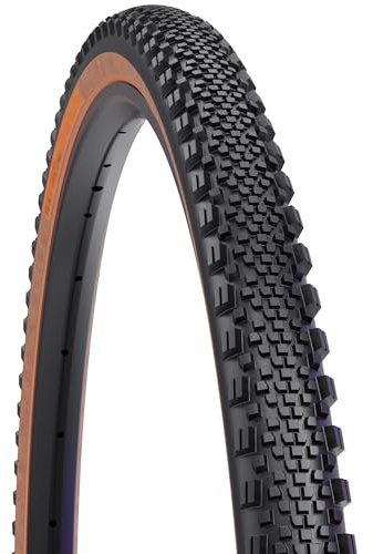 WTB Raddler Gravel Bike Tire (700 x 40) Tubeless Folding - Light Fast Rolling - SG2 Puncture Protection - Bikepacking (Iconic Tan Sidewall)