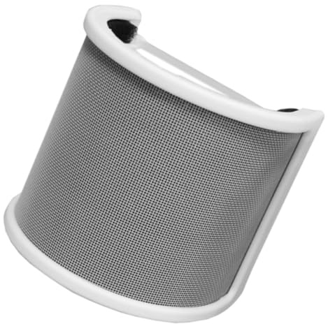 Milisten Filtro Antiviento para Micrófono U Shape con Material Espumoso y Diseño para Grabación Reducción de Ruido y Protección del Micrófono para Entrevistas