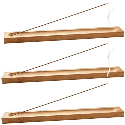 3 Piezas Soportes de Incienso Hechos a Mano, recogecenizas para Varillas, para Yoga y meditación, para Aroma en el hogar, Oficina o Dormitorio, Decorativos y fáciles de Limpiar