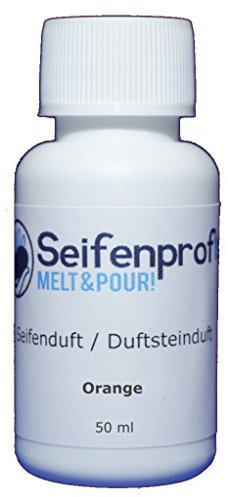 Seifenprofis - Seifenduft Duftöl Raumduft - große Auswahl zum Seifen gießen, 50 ml (Orange)