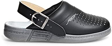 Abeba Unisex The Original Occupational-clog Shoe Tools, Schwarz, 42 EU