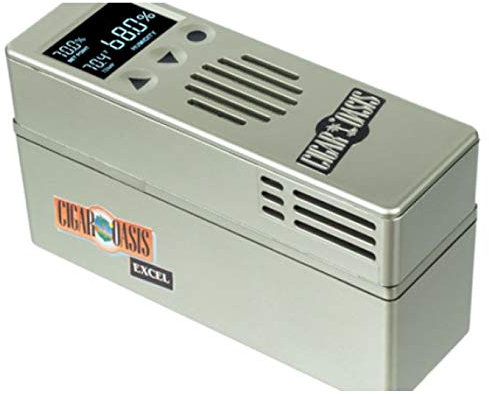 WLAN Wifi Cigar Oasis Excel 3.0 Humidor Befeuchter inkl. Lifestyle-Ambiente Tastingbogen