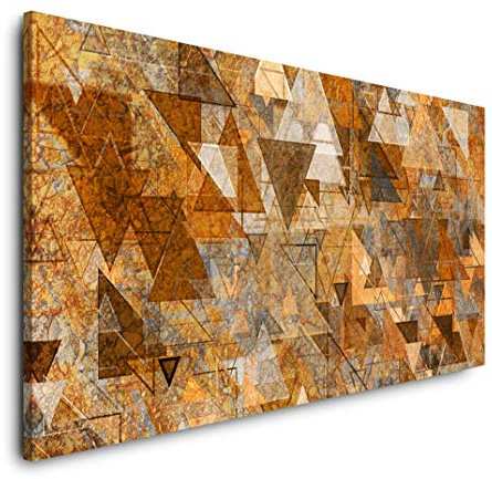 Abstraktes Gemälde 120x 60cm Panorama Leinwand Bild XXL Format Wandbilder Wohnzimmer Wohnung Deko Kunstdrucke
